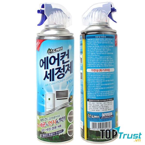 Chai xịt vệ sinh bảo dưỡng máy lạnh Sandokkaebi