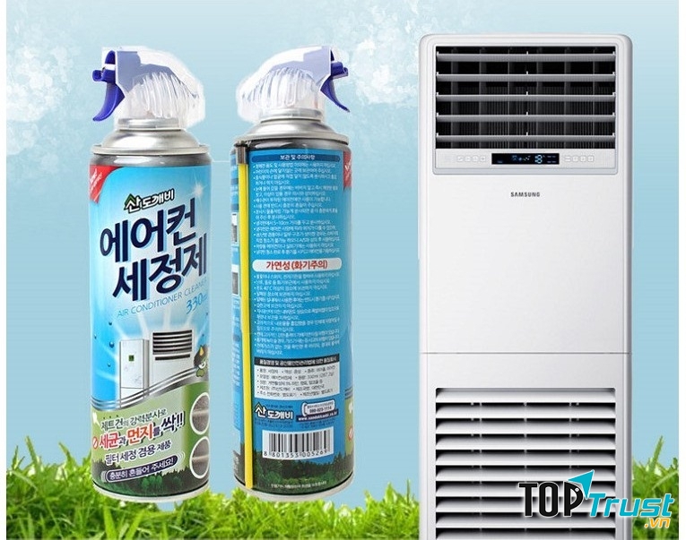 Chai xịt vệ sinh bảo dưỡng máy lạnh Sandokkaebi