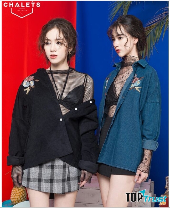 Những bộ áo lưới chất nhất tại Chalets Shop