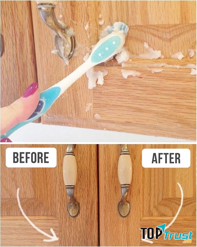 Lau chùi vết bẩn