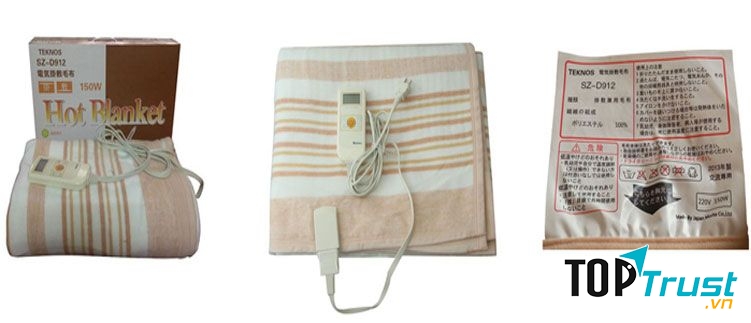 Chăn đệm điện Teknos D912