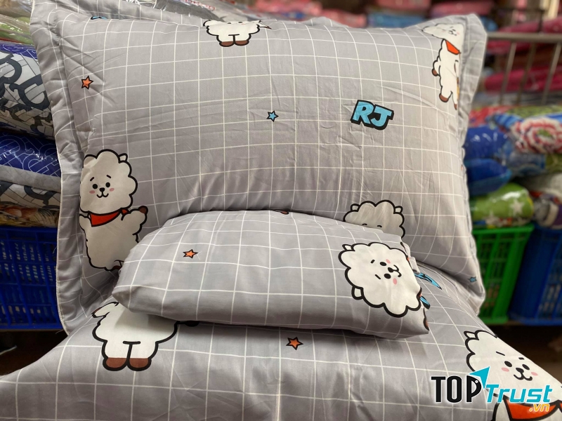 Chăn drap gối nệm Bửu Dung