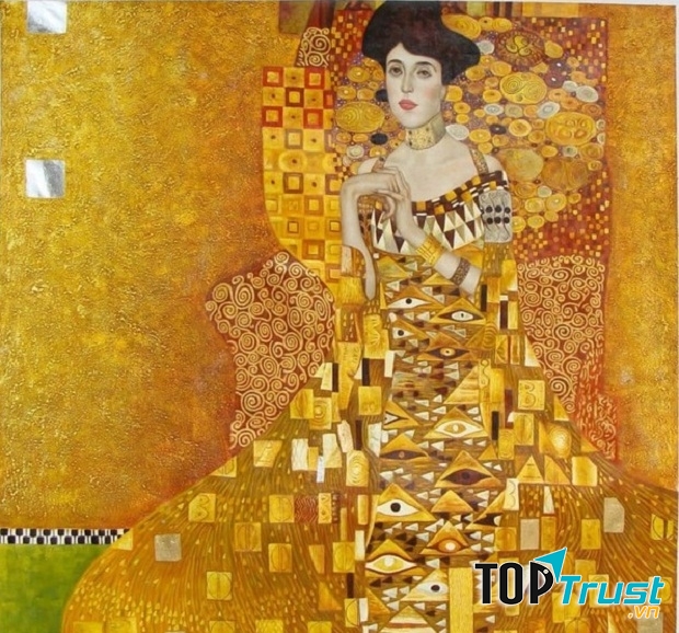 Chân dung của Adele Bloch-Bauer I - Gustav Klimt