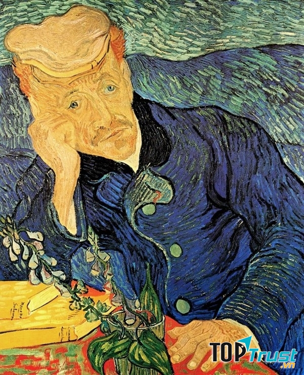 Chân dung của bác sĩ Gachet - Vincent Van Gogh