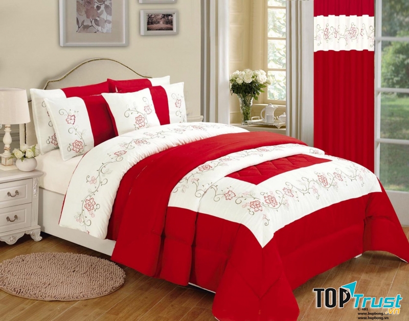 Chăn ga gối đệm cho phòng cưới