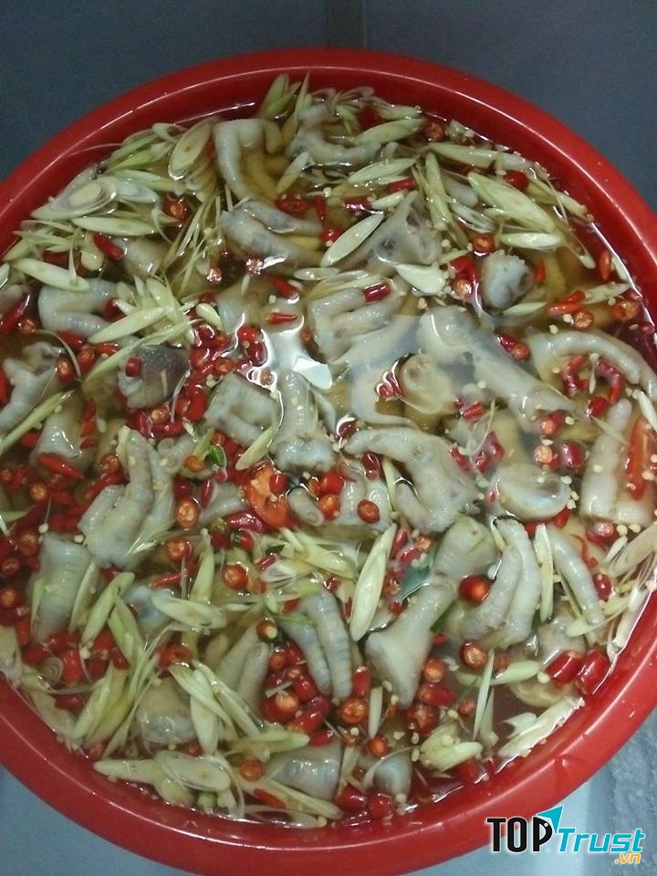 Chân gà sả ớt Anh Khoa