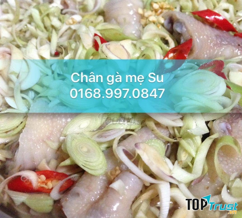 Chân gà sả ớt Mẹ Su