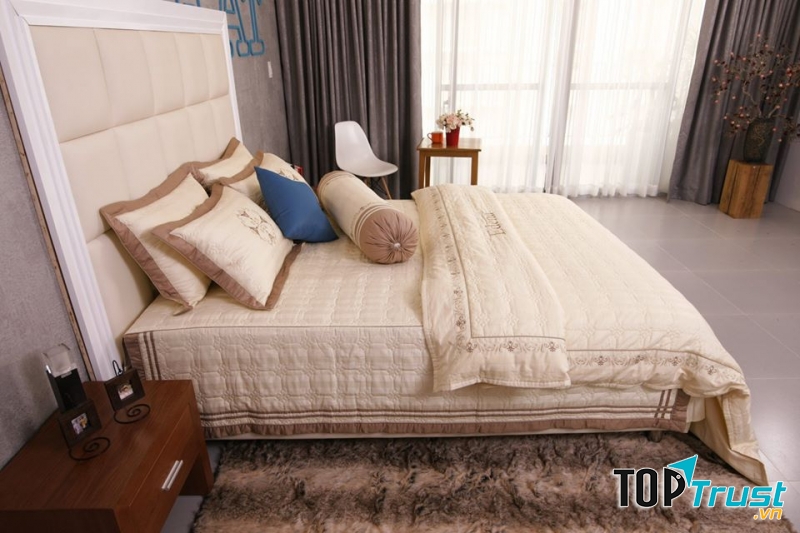 Chăn ra gối nệm Edena