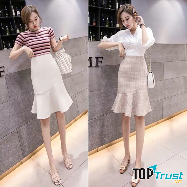 Chân váy đuôi cá