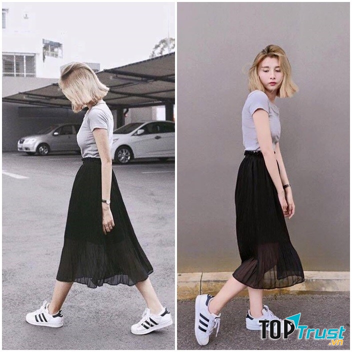Chân váy Midi