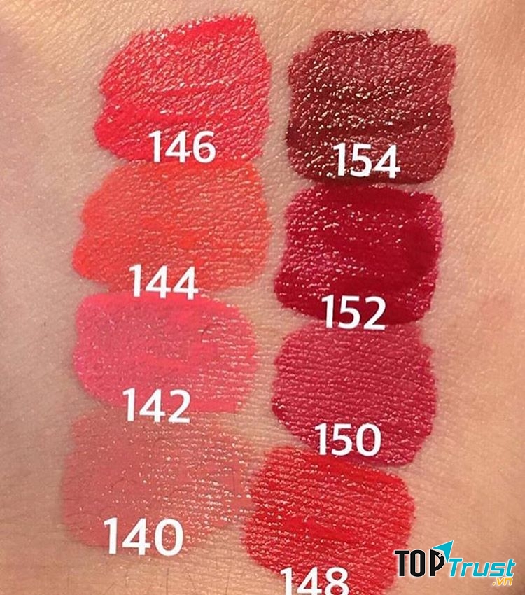 Bảng màu son Chanel