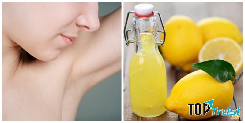 Nước cốt chanh trị thâm