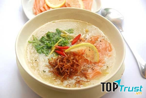 Cháo Cá Hồi