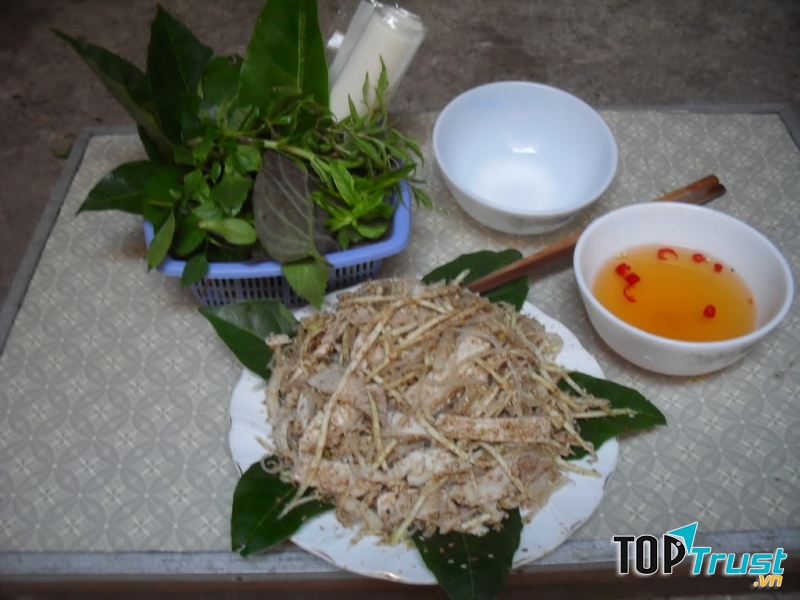 Chạo chân giò thơm ngon