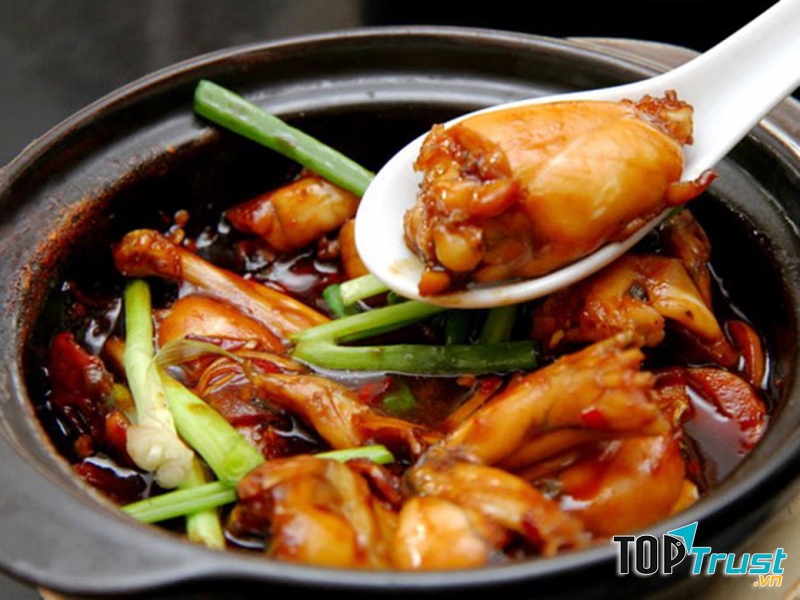 Thịt ếch đậm đà