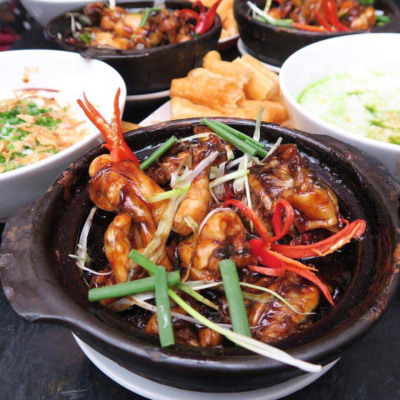 Cháo ếch singapore Sensota