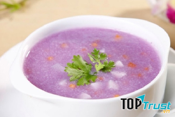 Cháo lươn khoai môn