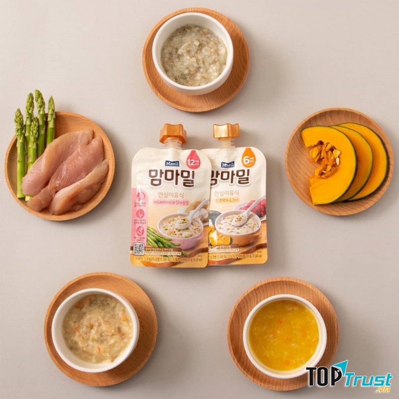 Cháo ăn dặm Mam’na Meal