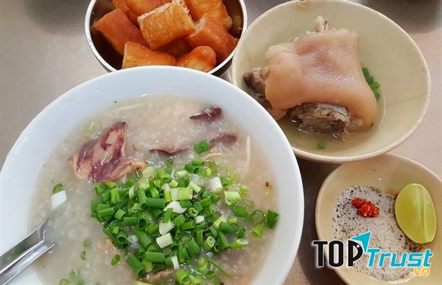 Thương hiệu cháo mực nổi tiếng