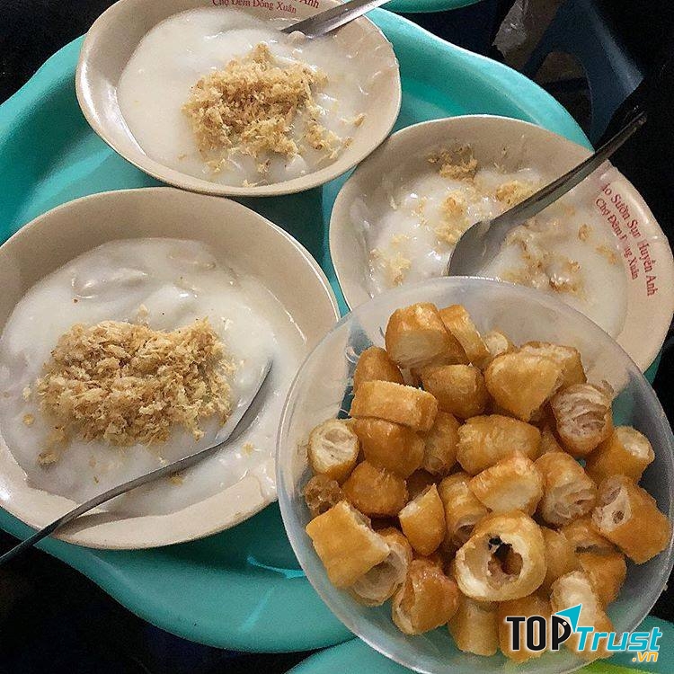 Cháo sườn ngõ chợ Đồng Xuân