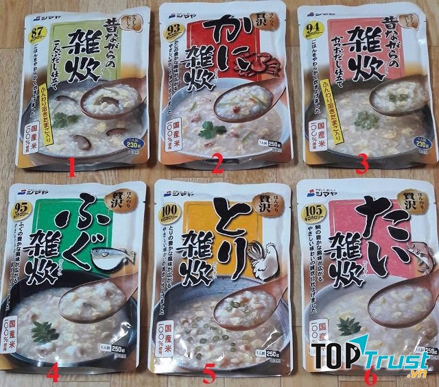 Cháo Shimaya Nhật Bản