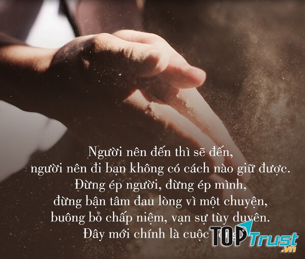 Chấp nhận những điều không thể thay đổi