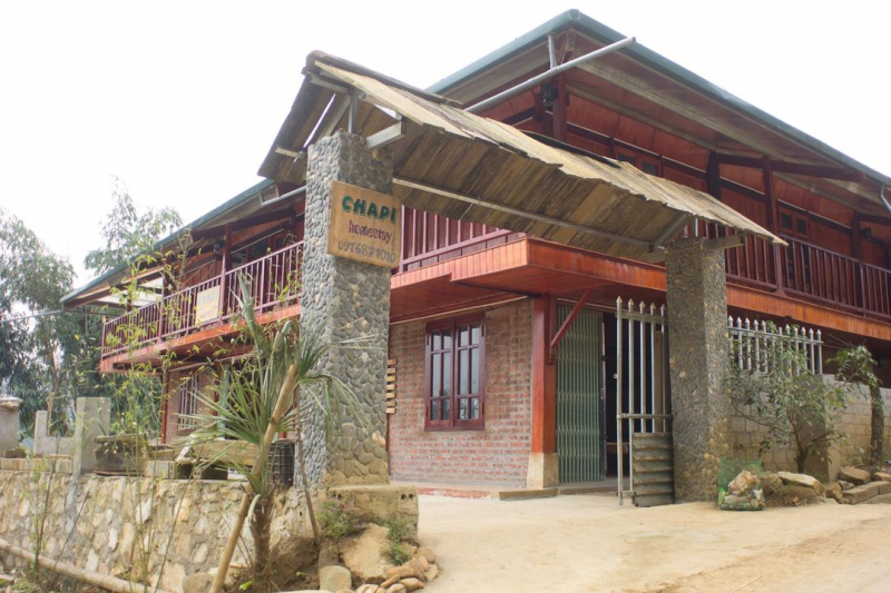 Lối vào tại Chapi Homestay