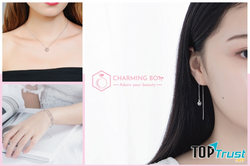 Bộ trang sức Lập phương Charming