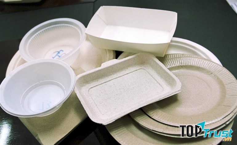 Styrene được sử dụng sản xuất đồ dùng 1 lần