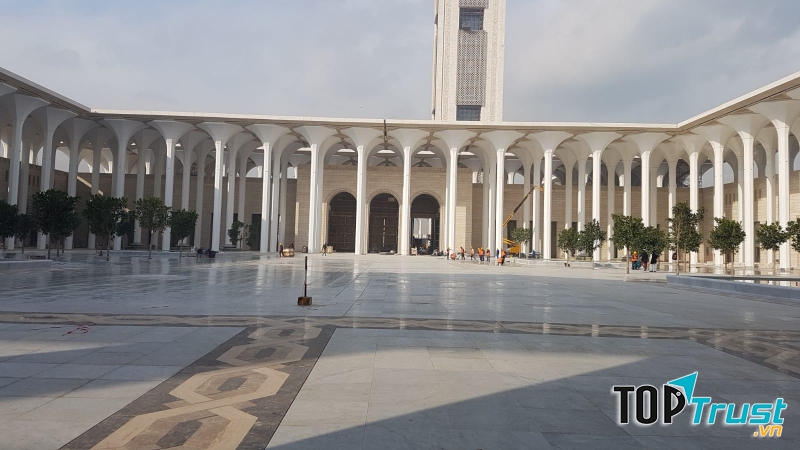 Châu Phi- Great Mosque of Algiers tower