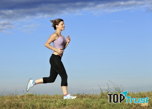 Chạy bộ giúp tăng vòng ba hiệu quả