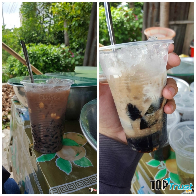 Thức uống mát lạnh, ngọt lịm.