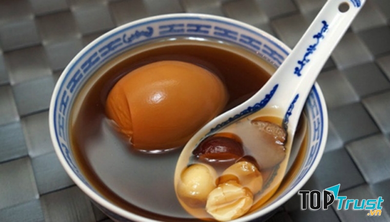 Chè hột gà trà