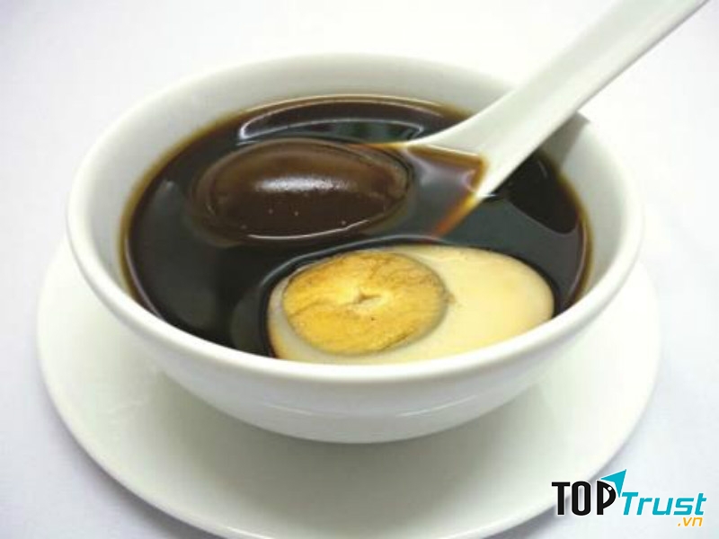 Chè hột gà trà