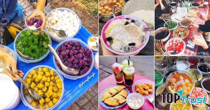 Chè Khoai Dẻo & Chè Dừa Non - Vườn Hoa Công Đoàn