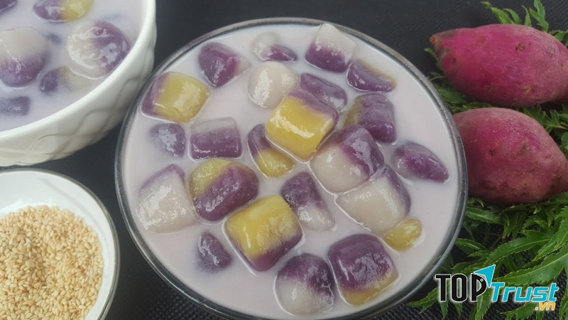 Chè Khoai Dẻo & Chè Dừa Non - Vườn Hoa Công Đoàn