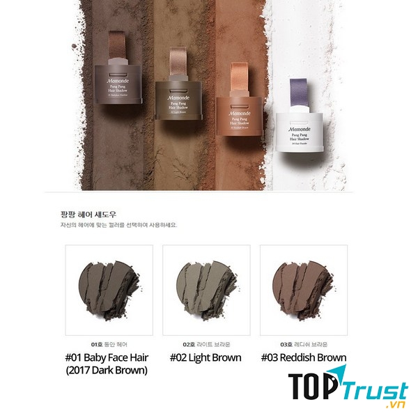 Phấn Che Khuyết Điểm Tóc Mamonde Pang Pang Hair Shadow