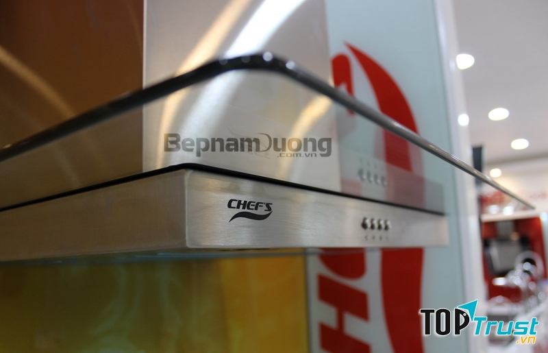 Máy hút mùi Chefs - góc cạnh tỉ mỉ