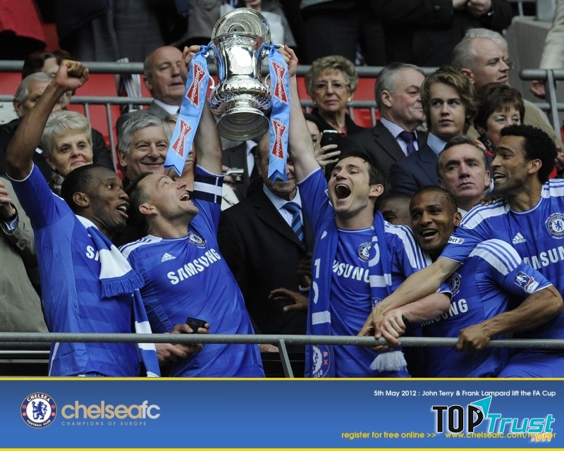 Chelsea vô địch năm 2012