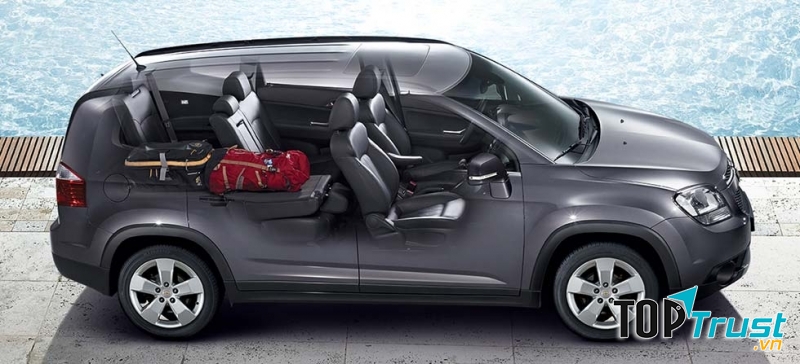 Chevrolet Orlando là mẫu xe 7 chỗ mang đậm dấu ấn phong cách Mỹ