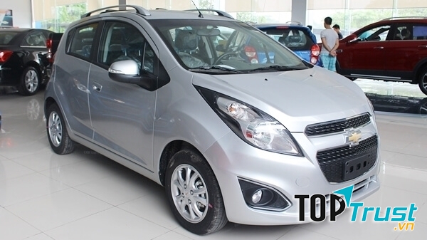 Chevrolet Spark LS xám bạc