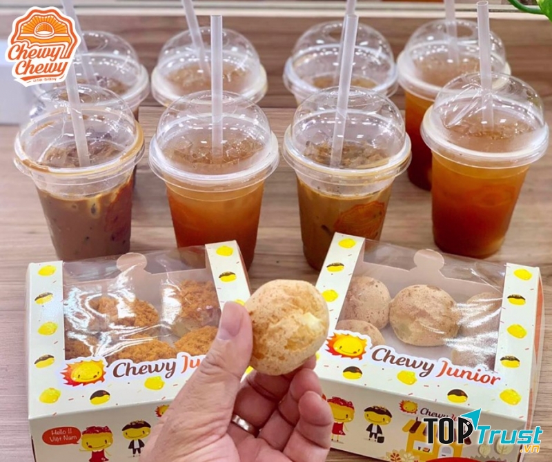 Chewy Chewy - một trong những địa chỉ bán bánh su kem ngon nhất tại Đồng Nai