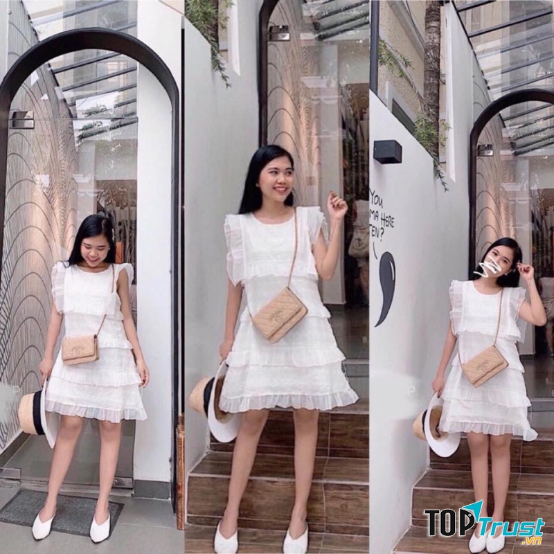 Những chiếc váy dịu dàng nữ tính tại Chi Boutique