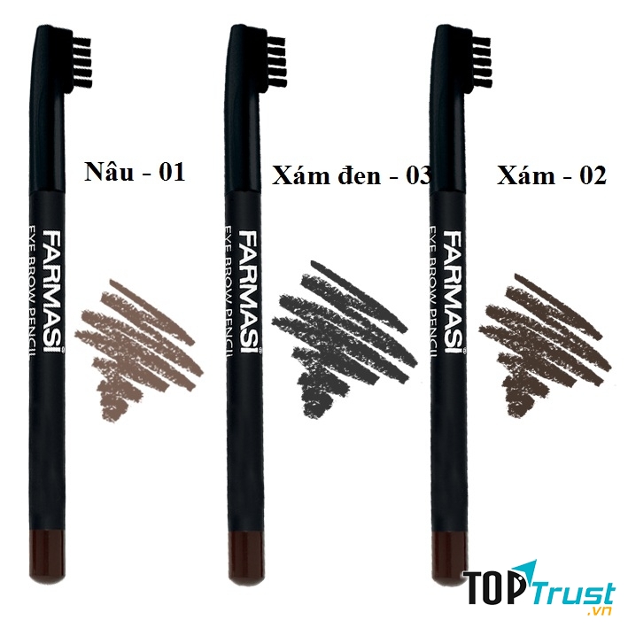 Chì kẻ chân mày Eyebrown Pencil With Brush - Farmasi