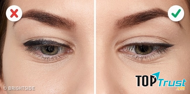 Sai lầm nhỏ đã phá hủy đường viền mắt của bạn