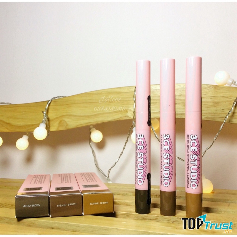 Chì Kẻ Và Mascara Chân Mày 3CE Studio