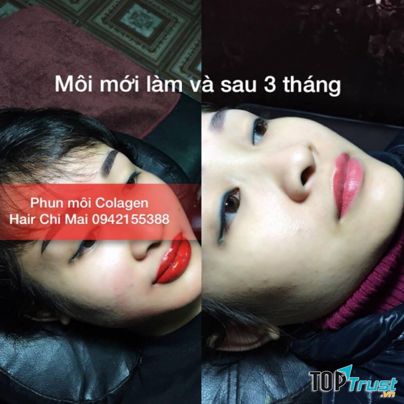Phun môi tại Chi Mai Beauty Salon
