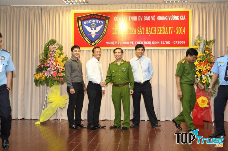 Lễ kiểm tra sát hạch của công ty