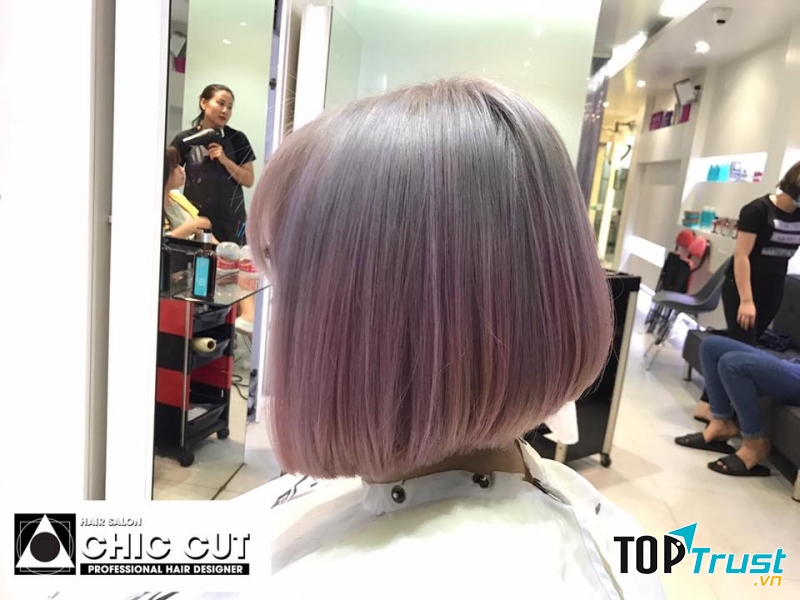 Mái tóc nhuộm đúng chuẩn mềm mượt