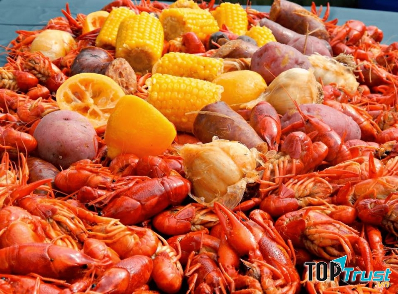 Hải sản tại Chilli Quán